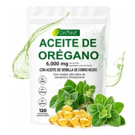 GWYNNE - Micro Ingredients Aceite De Orégano Cápsulas Oil Of Oregano Blandas 6000mg Por Dosis 120 Cápsula - negro - Top Quality