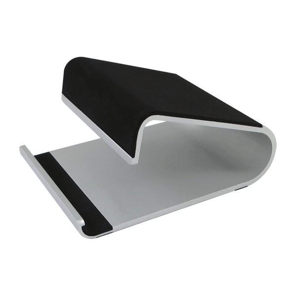 Helit H2381100 Tablet Holder "the Jaw Stand", Silver, Pack of