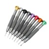 8 Pcs Watch Screwdriver Set 0.6 To 2mm Precise Slot