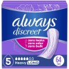 Always Discreet Incontinence Pads, Heavy Absorbency, Long Length, 64 CT