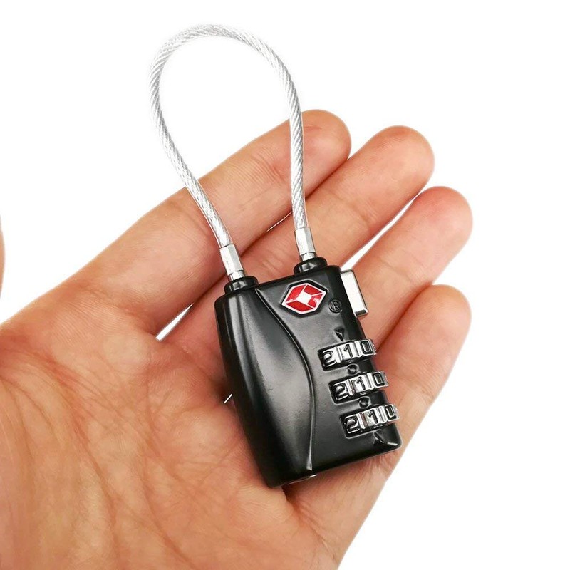 TSA Luggage Locks, 2 Packs 3 Digit Security Lock, Combination