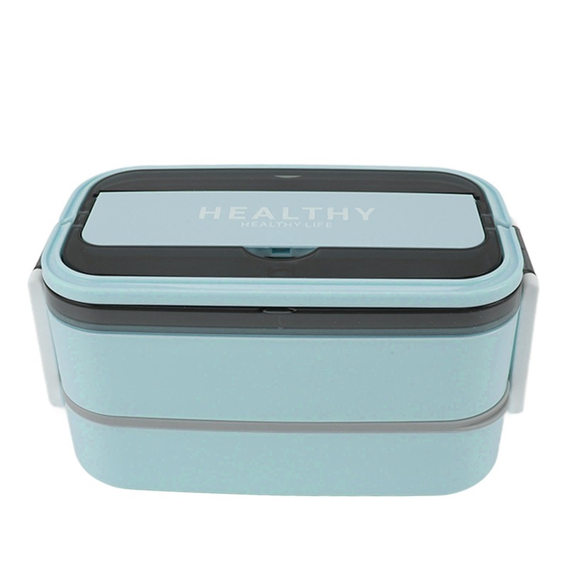 Double Layer Bento Box 316 Stainless Steel Compartment Portable Lunch