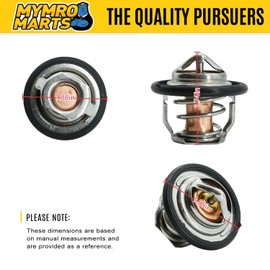 Engine Thermostat 6674172 6653948 Compatible for Kubota D722 D902 V2003T D1703 V2203 V1505 D1005 V1903 Bobcat 225 231 325 328 331 334 428 763 7753 S150 T190 Skid Steer Loaders