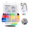 cztech Direct T5 24mm 20 Colours Plastic Snap Fasteners Snap