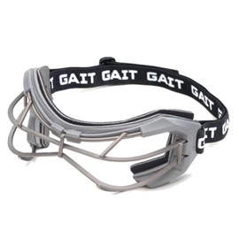 City Sports Gait Glory 2 Lacrosse Goggles - Enhanced Visibility, Advanced Safety, Durable & Lightweight, Comfort Fit, Modern Aesthetic (SILVER)
