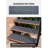 FINEHOUS Outdoor Stair Treads Non-Slip 42”x10” (6-Pack) – Carpet Treads