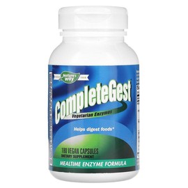 CompleteGest Mealtime Enzyme Formula 180 Vegan Capsules / CompleteGest 밀타임 엔자임 포뮬러 180 비건캡슐