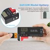 2 Pieces Digital LCD Universal Battery Tester (Model: Bt -