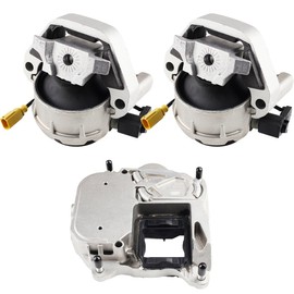 3PCS Engine Motor Mounts and Transmission Mount Compatible with Audi A6 A7 Quattro Premium Prestige Sport Competition 3.0L V6 2012-2018, 4G0399153A 4G0-399-153-A