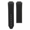 Ewatchparts 24-28mm Rubber Watch Band Strap With Clasp Compatible With