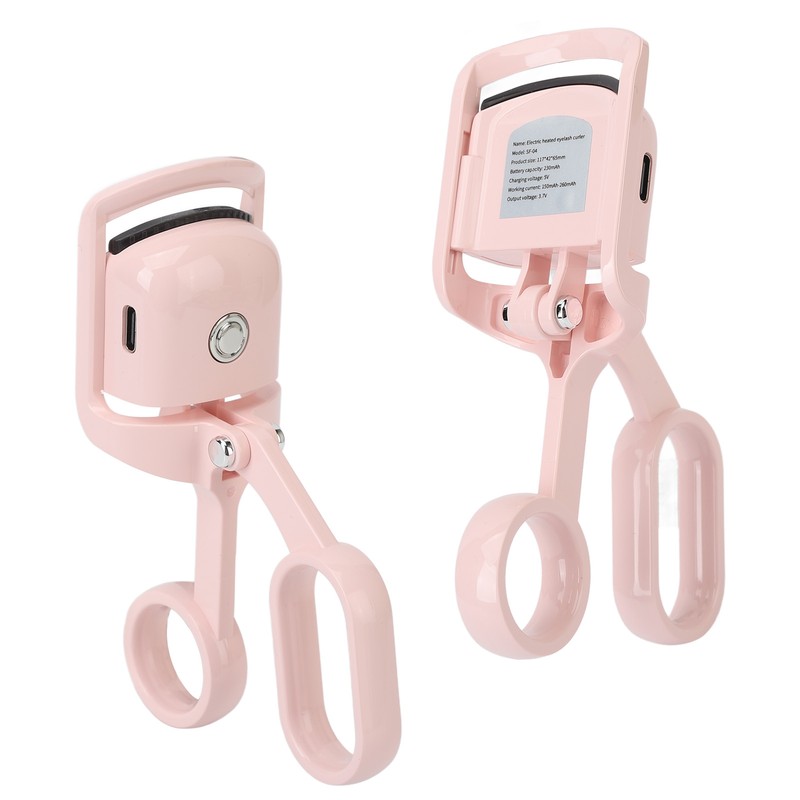 Heated Eyelash Curler 3 Gears Temperature Control Long Lasting Portable