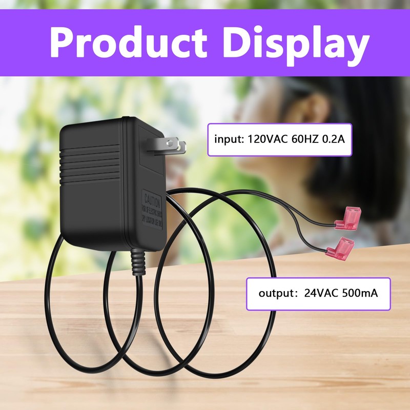 24V AC Power Adapter Transformer, Water Softener Power Supply for
