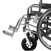 2 Pcs Wheelchair Tire Cover, Waterproof Wheel Covers, Black Wheel