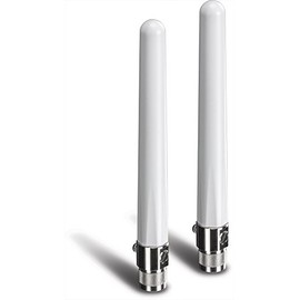 TRENDnet 4/6 dBi Surge Outdoor Dual Band Omni Antenna Kit, Replaceable Surge Protection Fuse, TEW-AO46S
