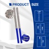 SHDIATOOL Diamond Mortar Raking Bit 7.2mmx 74mm Mortar Router Bit