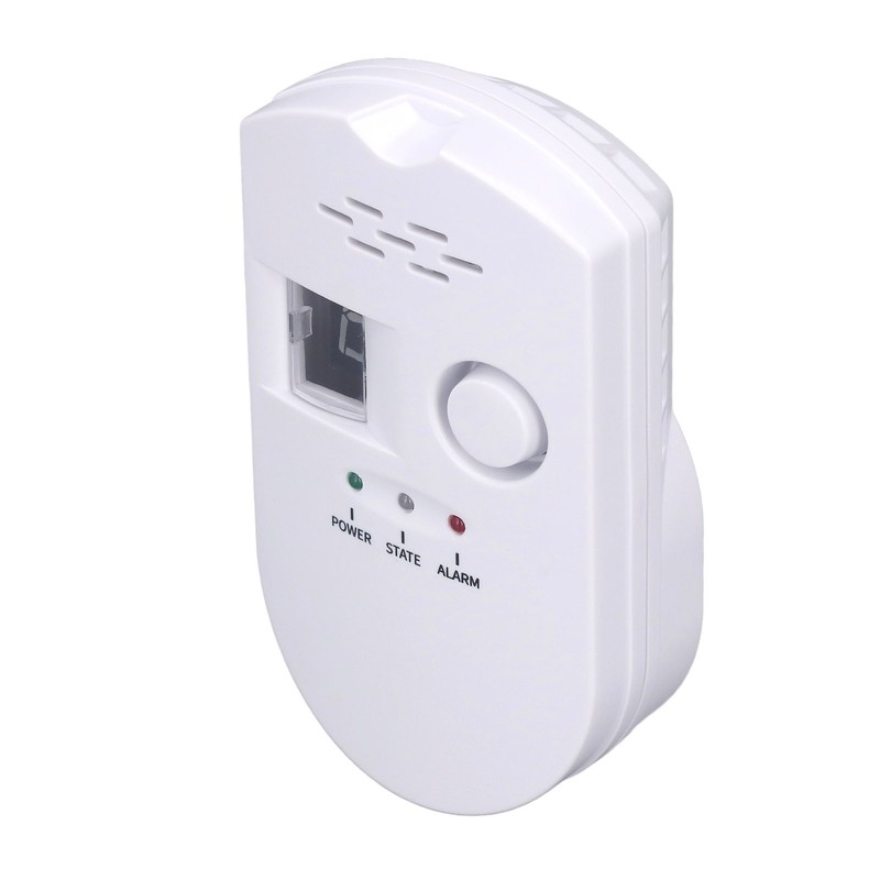Natural Gas Detector Plug In Ultra Sensitive Digital Display Flammable