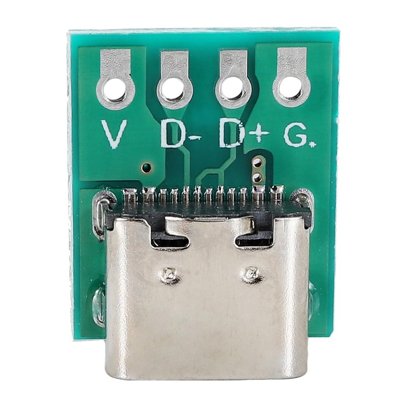 Greluma 6PCS 16 Pin Type-C Male to 2.54mm PCB Adapter