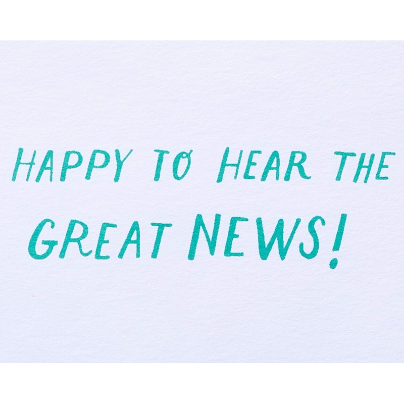 Papyrus Congratulations Card (Great News)