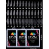 EBANKU 360 Pieces Clear Full Cover Dual Nail System Shape
