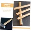 Operitacx Wooden Hammer Handle Replacement Durable Outdoor Tool Accessory Solid