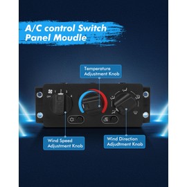 ECCPP 70826280 Climate Control Module AC Heater Climate Control Panle Switch