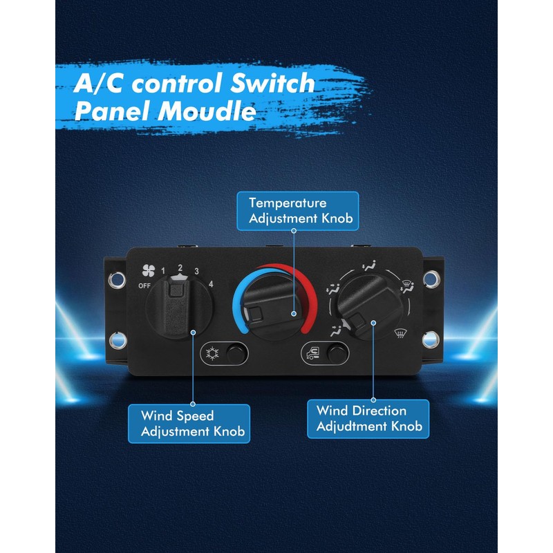 ECCPP 70826280 Climate Control Module AC Heater Climate Control Panle