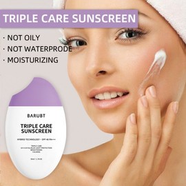 [Overseas] Biore Sunscreen Barubt Cross Country Triple Care UV Protection Sunscreen, Refreshing and Sticky 50ml/Style 1 5ea