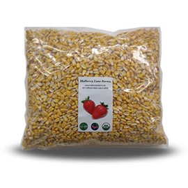 Whole Yellow Corn 5 Pounds, USDA Certified Organic, Non-GMO, Product of USA, Mulberry Lane Farms