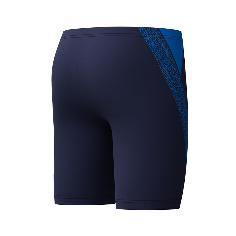 Speedo Boys HyperBoom Splice Jammer Swim Trunks Swimmers Blue Size