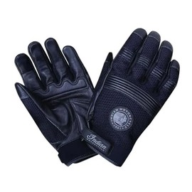 Indian Motorcycle Women's Mesh 2 Warm Weather Riding Gloves, Black
