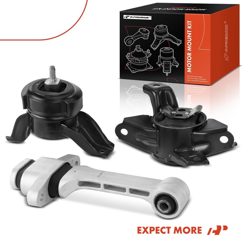 A-Premium 3PCS Engine Motor Mount and Transmission Mount and Torque
