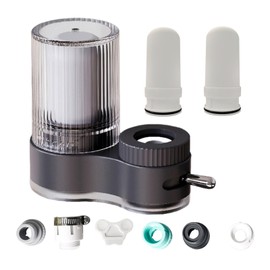 Tap Filter Purifier Eliminates Contaminants For Pure Drinking Water 7 Stage Water Filtration System ABS Tap Water Filter, B