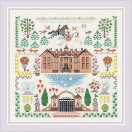 RIOLIS Counted Cross Stitch Kit 13.75"x13.75"-My House (18 Count) -R1917