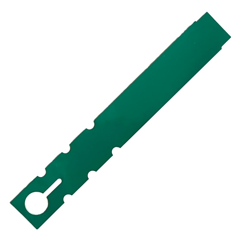 TAGKRAFTERS 7" x 1" Dark Green - 1,000 Pcs -