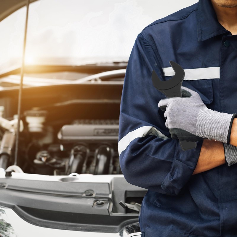 HCXUANWJTL 60mm Open End Striking Wrench, High Tensile Steel Single