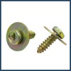INFINAUTO 10pcs 6 x 21.5mm Stainless Steel Screw for Car