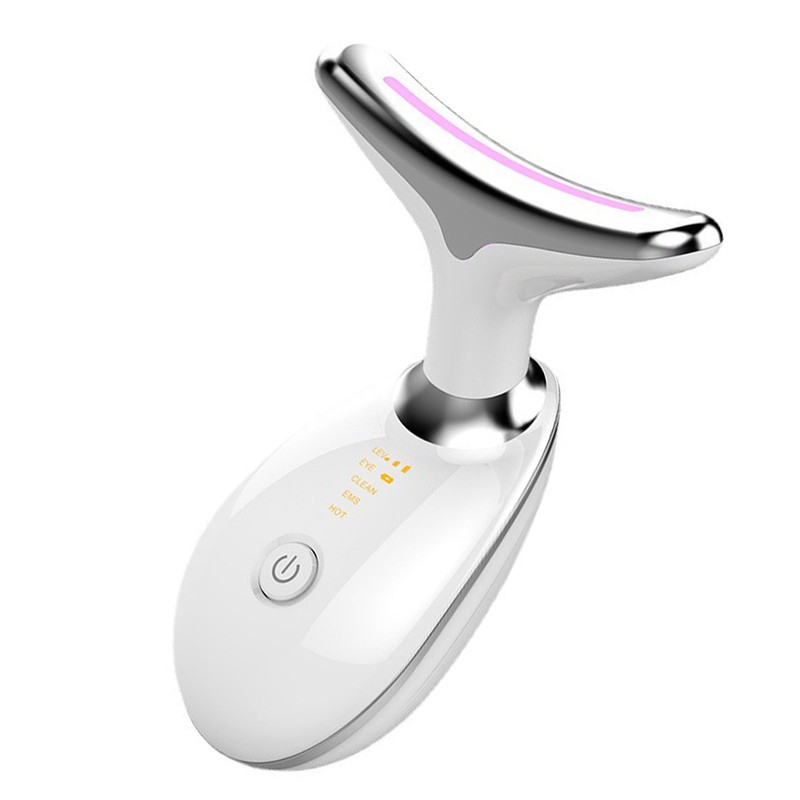 Neck Lifting Massager Colorful Lights Improve Absorption Neck Skin Tightening