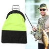 Diving Fish Catch Bag Foldable Fluorescent Yellow One Hand Operation