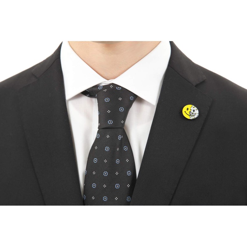 Don Flyee Skull Smile Mark Pin Badge Pin Butterfly Clutch