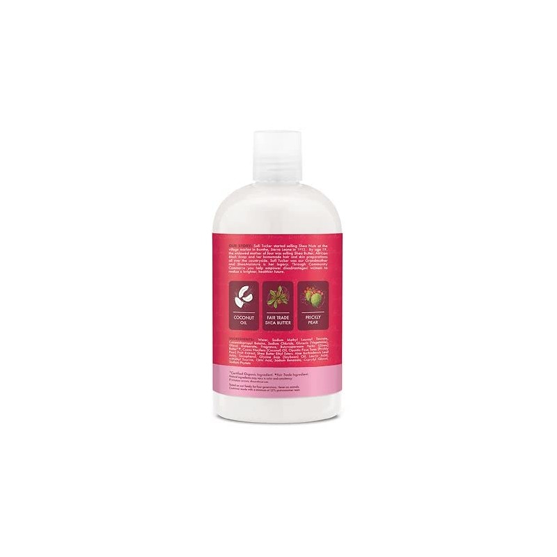 SheaMoisture Curl Glam Shampoo, Coconut Oil and Shea Butter, 13