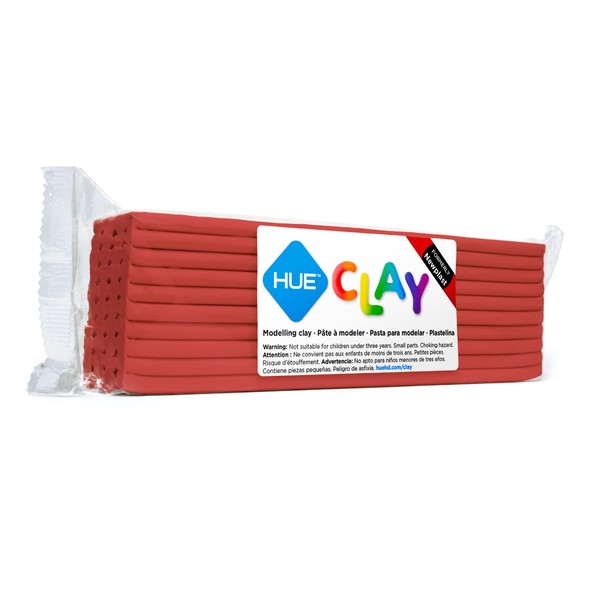 HUE Clay (formerly Newplast) - Firm, Reusable, Non-Drying, Oil-Based Modelling
