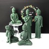 Xidmold - Molde de vela de Buda 3D para escultura,