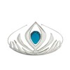 Kuzhi Princess Queen Elsa Coronation Crown (Silver)