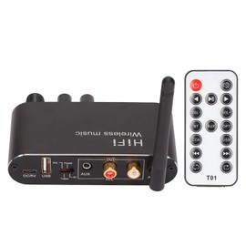 5.1 Receptor digital, Convertidor DAC Receptor Audio - Conexión de dispositivo dual, conexión automática, volumen y cambio de música Soporte de Reproducción USB para, IOS, TV