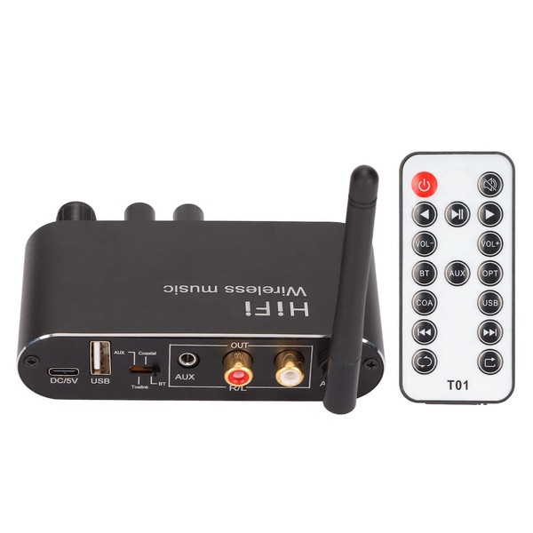 5.1 Receptor digital, Convertidor DAC Receptor Audio - Conexión de