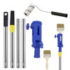 Multi-Angle Paint Brush Extender, Paint Roller Extension Pole,4 Inch Rollers