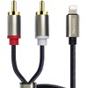 DUOYUTING RCA Audio Cable, iOS Phone to 2 Male RCA