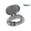 SeaLux Marine 316 Cast Stainless Steel Spring Hinged Oval Deck