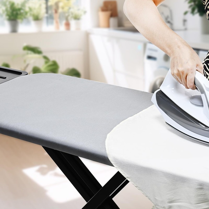 SheeChung Ironing Board Cover and Pad for Extra Wide 18"x49"
