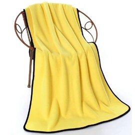 Large Sauna Mat, Commercial Use, 27.6 x 55.1 inches (70 x 140 cm), Thick, 17.3 oz (490 g), Absorbent, Quick Drying, Durable, Soft, Machine Washable, High Density, Firm, Fade Resistant, Coral Fleece